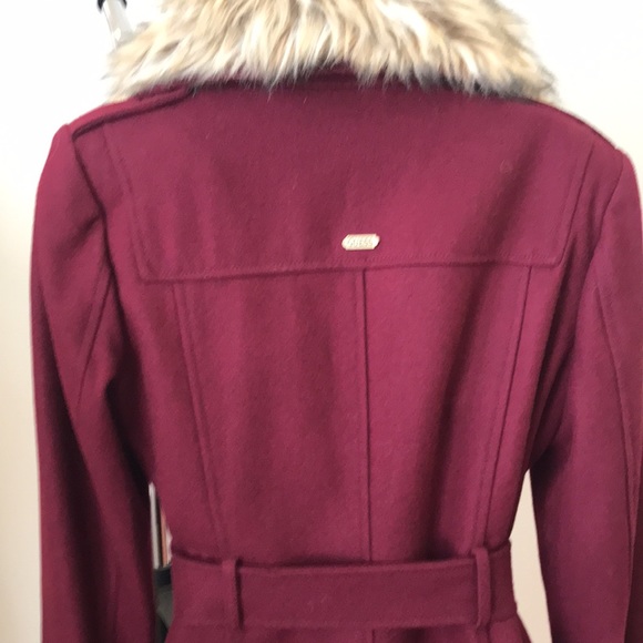 Guess wool jacket with fur collar - Picture 5 of 10